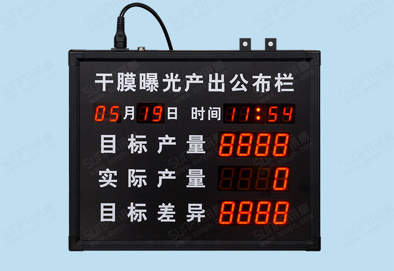 福興干膜曝光產出電子看板