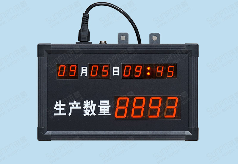 生產數(shù)量計數(shù)小看板（按鈕加減）