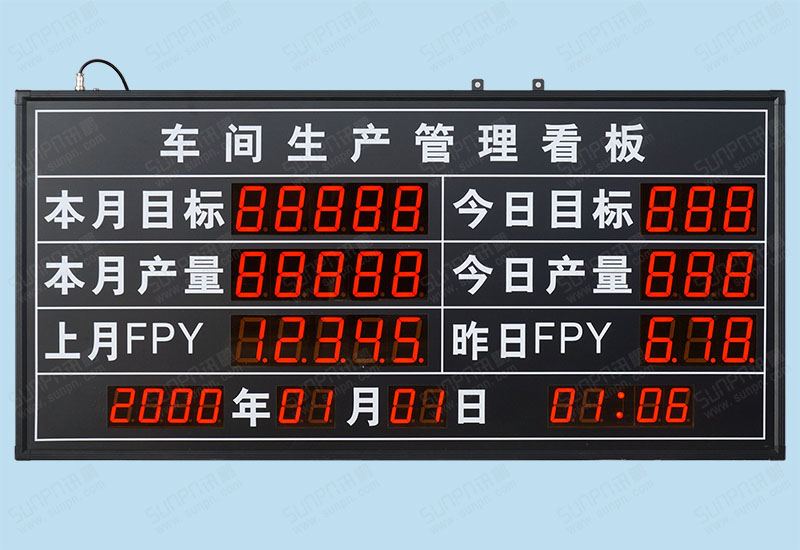 安徽車間生產管理看板