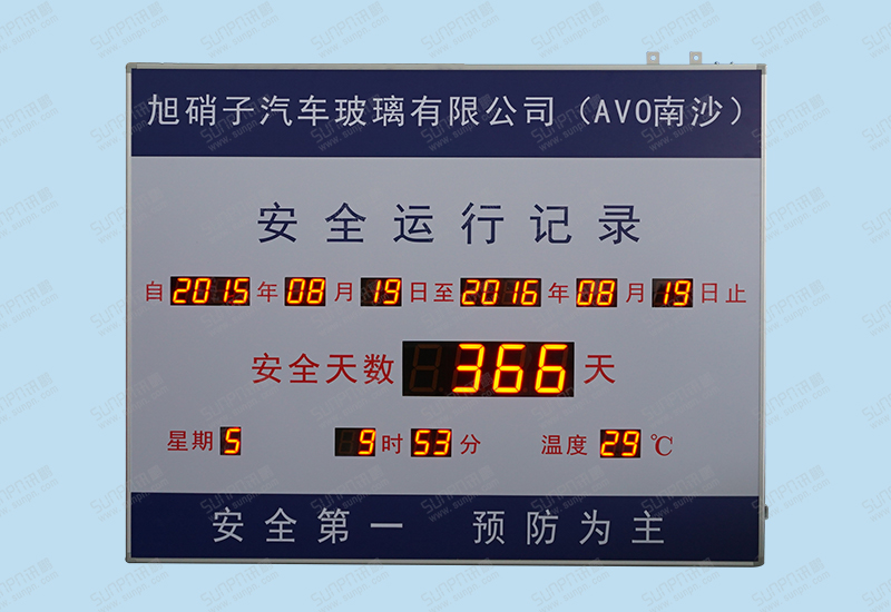 單徐硝子汽車安全牌