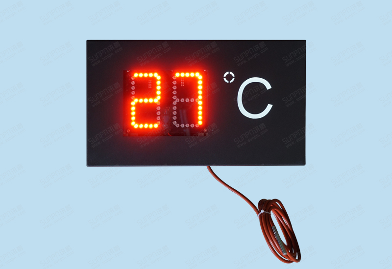 匯美特戶外水溫采集屏