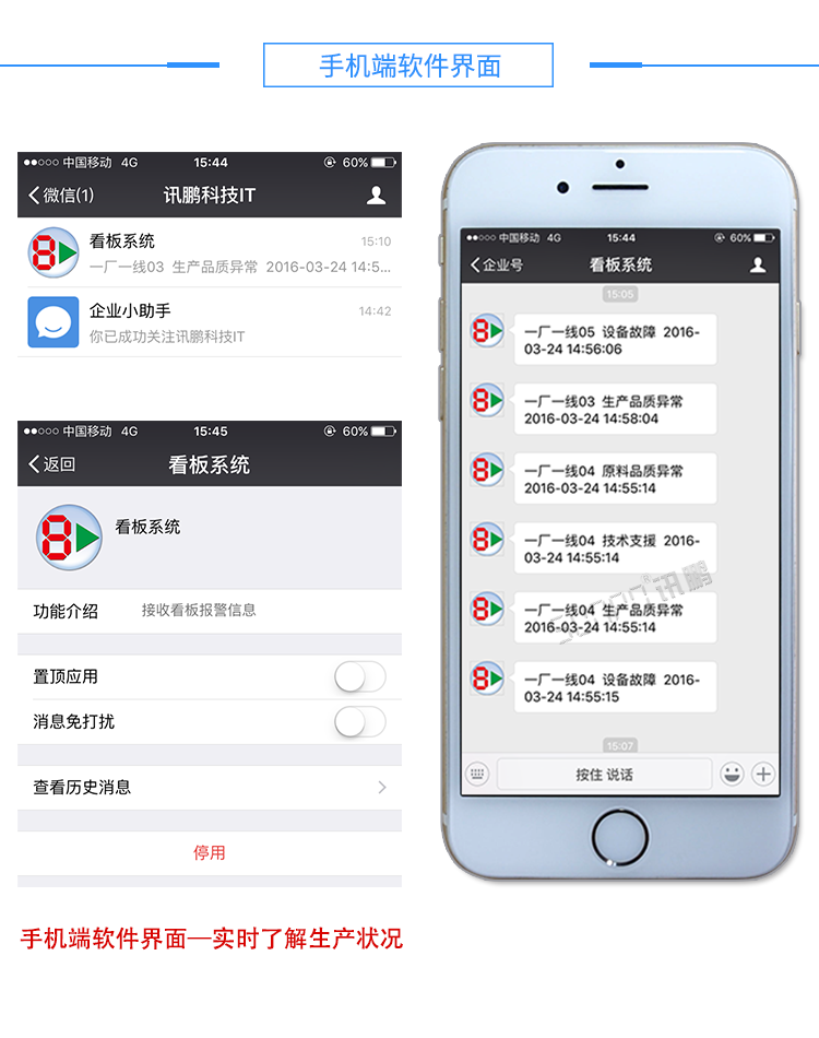 安燈系統微信端
