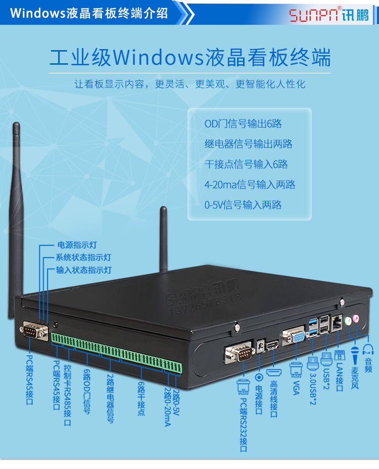 液晶看板系統(tǒng)配套硬件