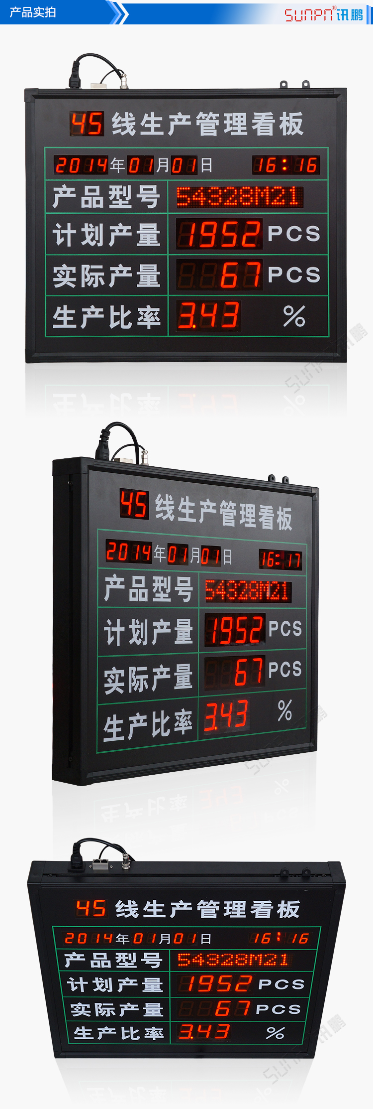 車間生產管理看板