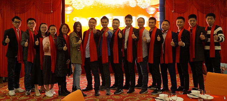 訊鵬年會(huì)合照