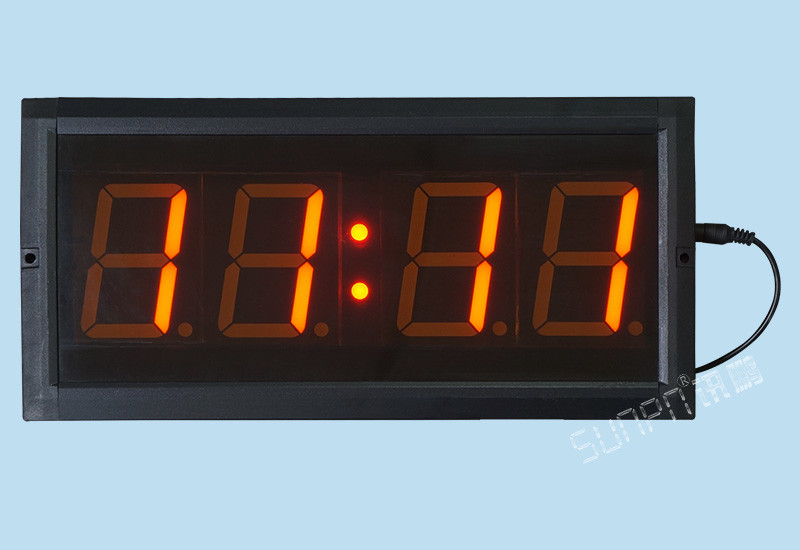 電視臺演播室GPS自動校時LED電子鐘時鐘系統-對接NTP網絡時鐘服務器-可定制尺寸