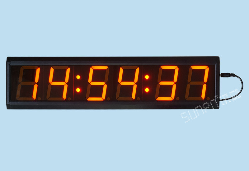訊鵬CDMA電信信號自動同步LED電子鐘-無需插卡無需繳費長期使用永遠精準的電子鐘供應商