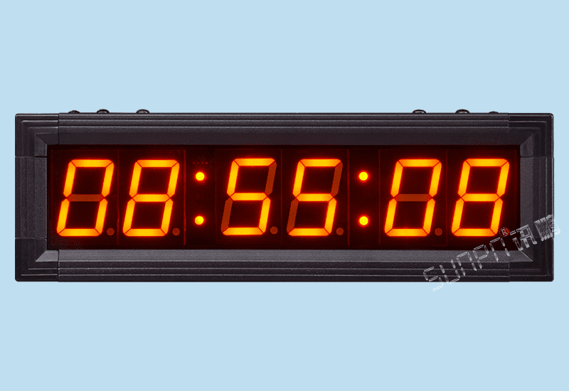 訊鵬時鐘系統軟件配套CDMA電子鐘/POE供電NTP網絡/GPS/WIFI自動校LED數字時間屏系統