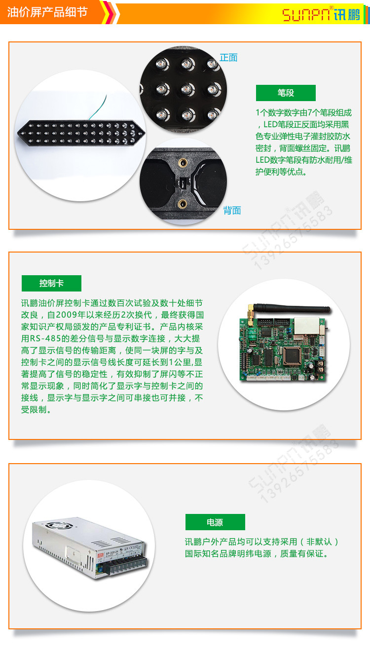戶外油價屏產(chǎn)品細節(jié)