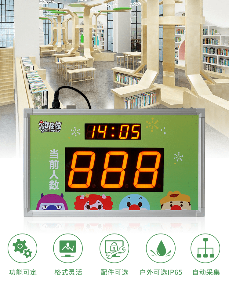 客流量LED通訊看板產品引言
