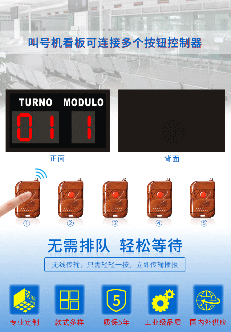 LED叫號機產品介紹