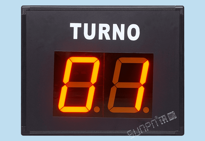 訊鵬定制國外營業廳窗口叫號機計數器LED數字顯示屏RF433無線一鍵遙控器控制累計清零