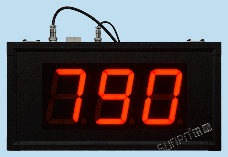 訊鵬餐廳奶茶店叫號機排隊取餐號碼LED數碼管顯示屏無線RF433液晶小鍵盤遙控計數器