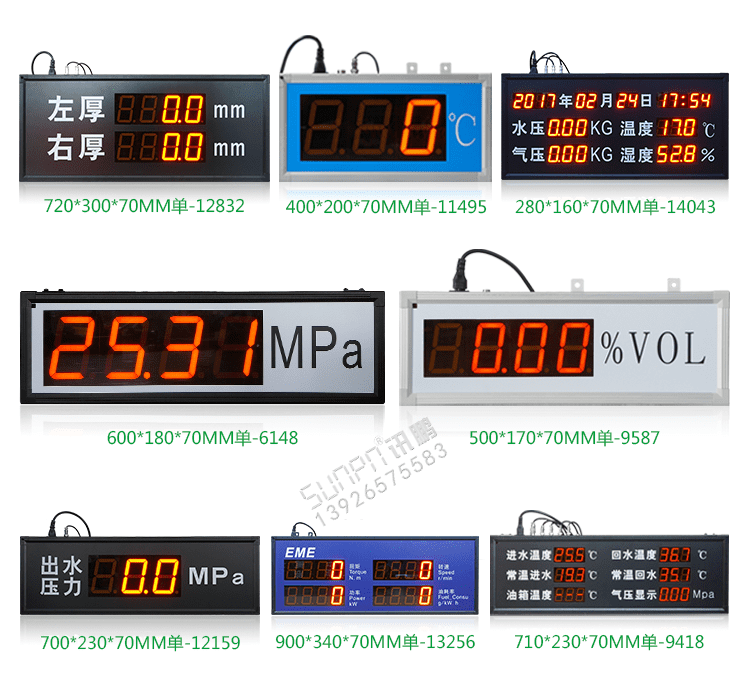 模擬量信號通訊屏案例參考