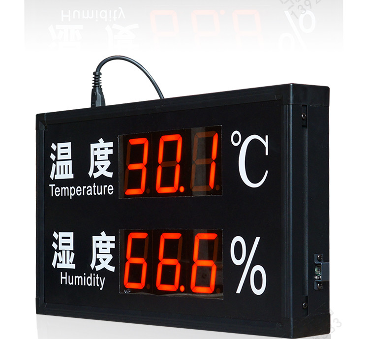 溫濕度看板產品實拍