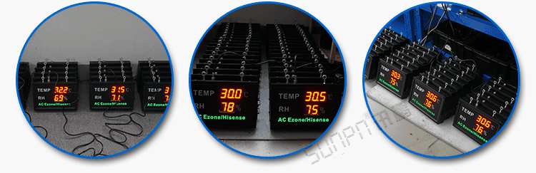 溫濕度點陣時間屏案例參考