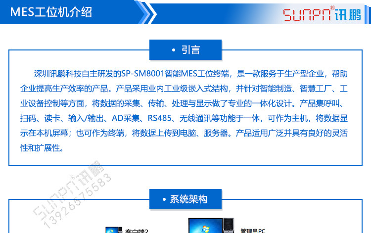 MES工位機產品引言