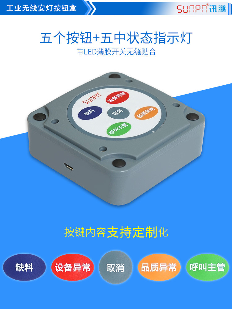 工位狀態報警按鈕盒產品介紹