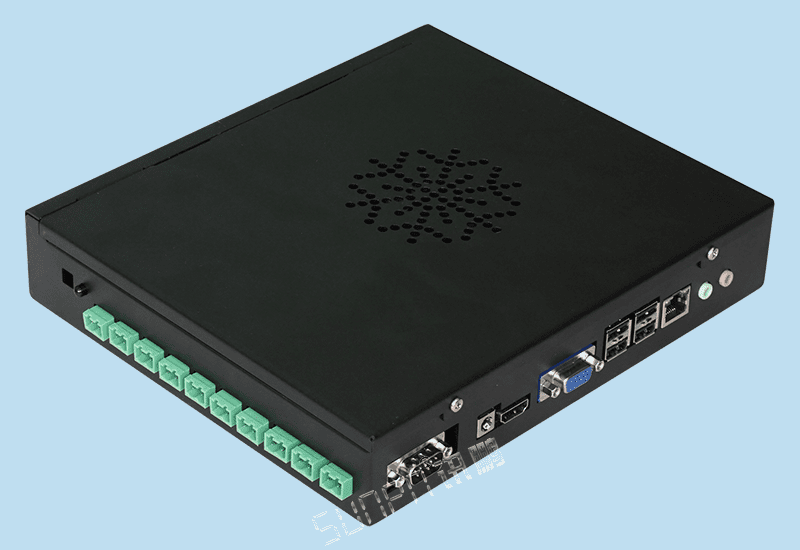 訊鵬液晶看板生產管理軟件小電腦數據采集終端Windows系統控制盒