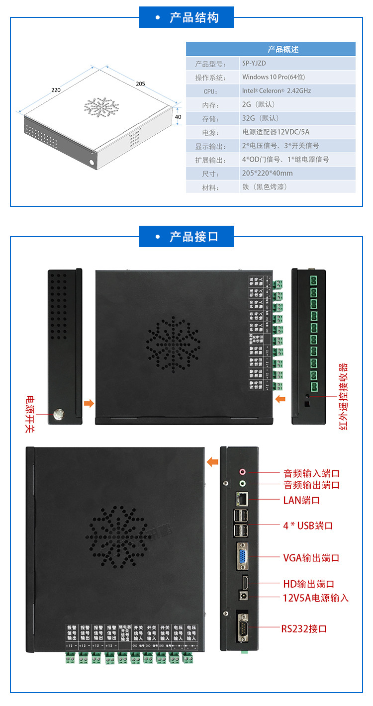 安燈軟件配套硬件