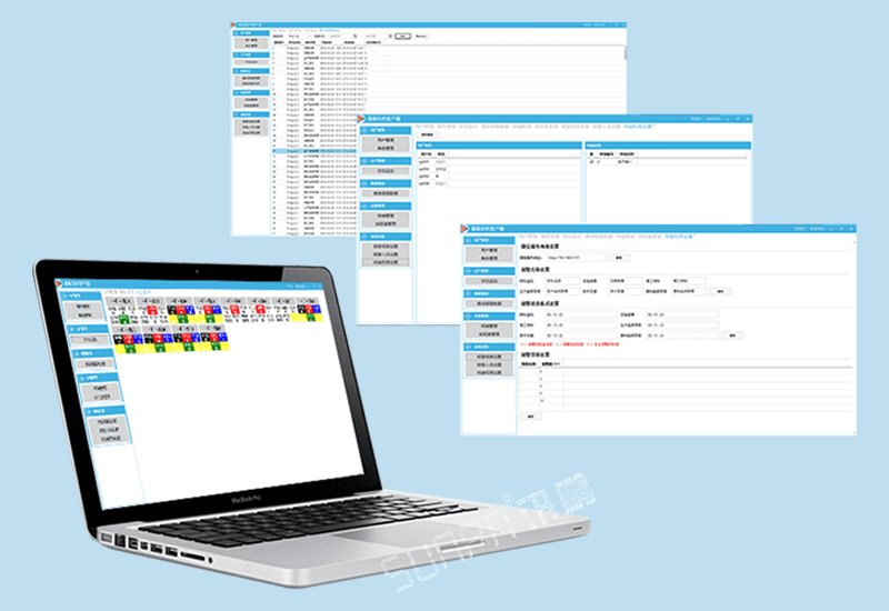 訊鵬無線安燈報警按鈕盒andon系統軟件支持微信短信郵件信息通知提示帶狀態匯總看板整體方案