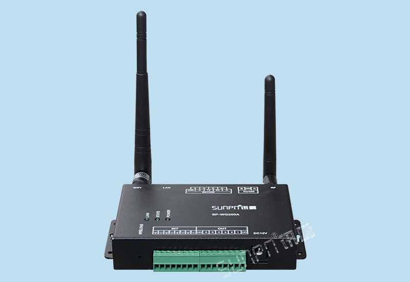 訊鵬MES系統工業物聯網網關I/O信號數據采集控制器終端串口服務器WIFI/RS485/RF433/RS232通訊