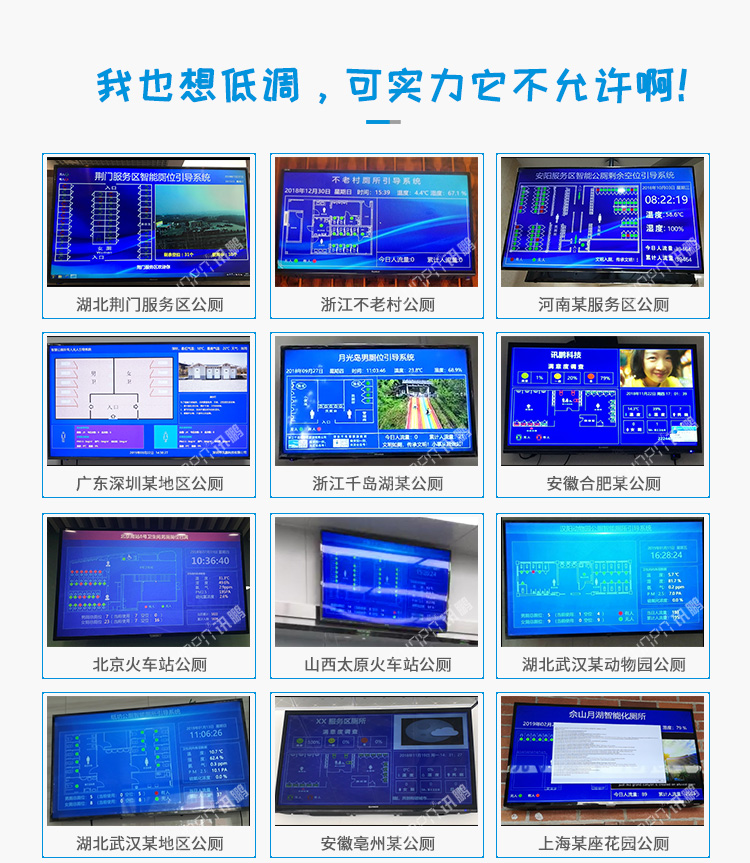 廁所狀態引導系統類似案例參考