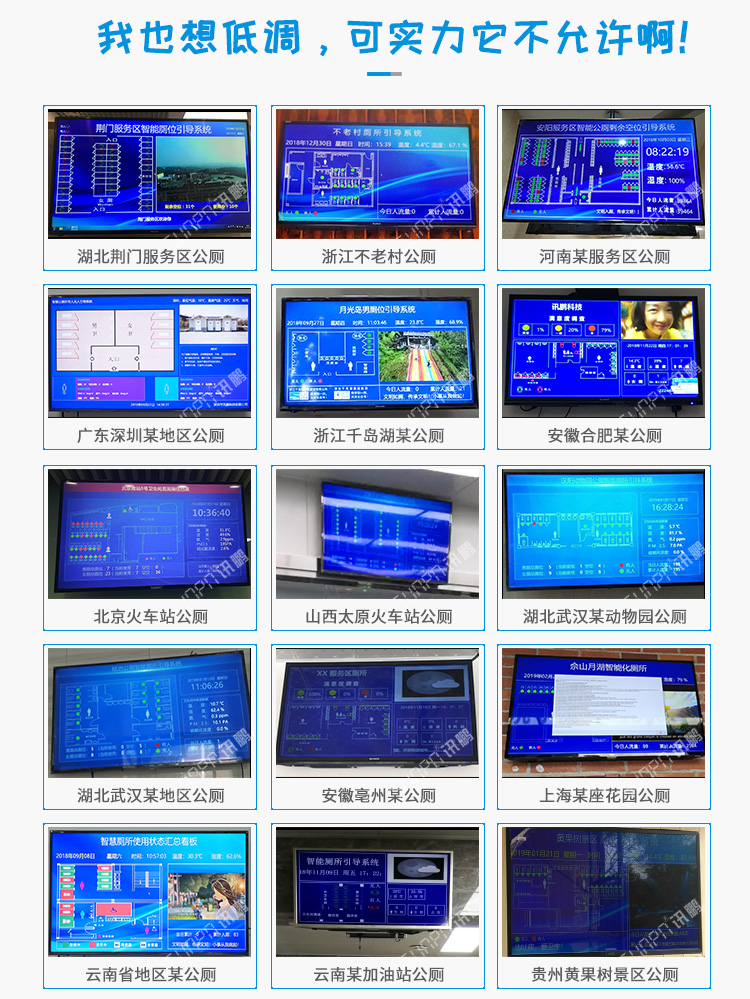 廁所狀態管理系統類似案例介紹