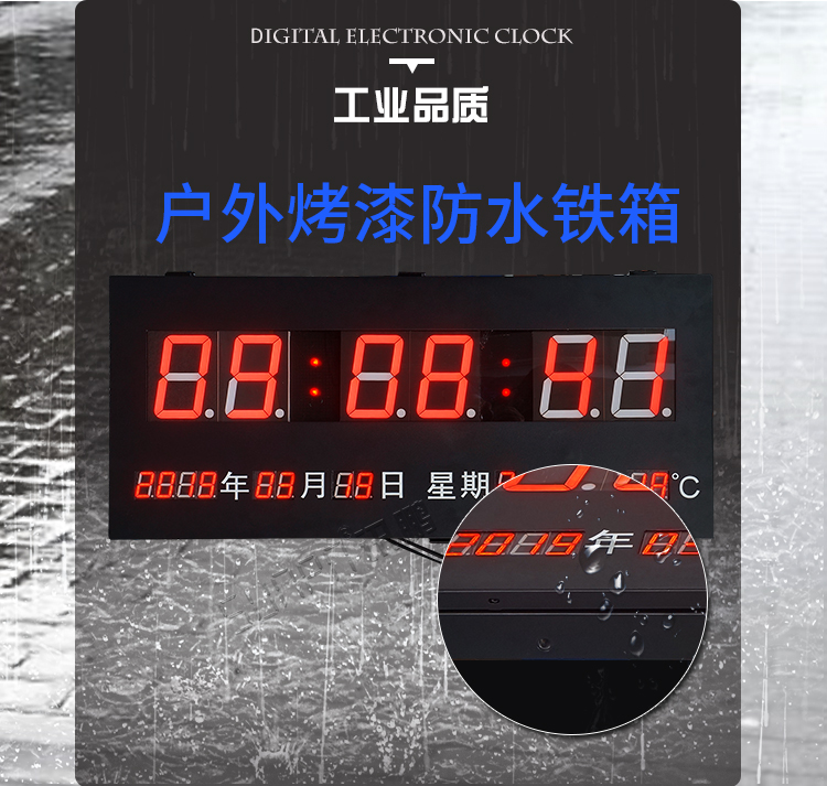 LED電子時鐘系統工藝說明