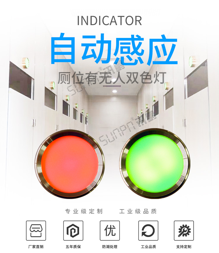 公廁有人無人狀態顯示燈產品介紹