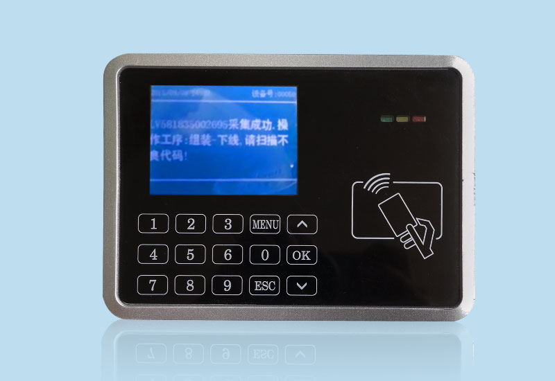 MES系統智能LCD顯示看板終端_生產管理系統工位機_車間崗位生產數據采集器_訊鵬科技