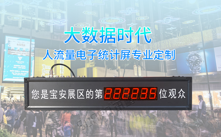 客流量計數器顯示屏 客流量計數器顯示屏