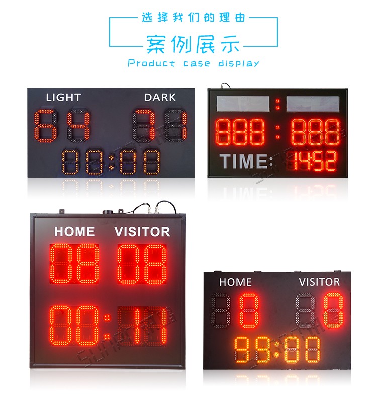 LED計(jì)分牌顯示系統(tǒng)案例