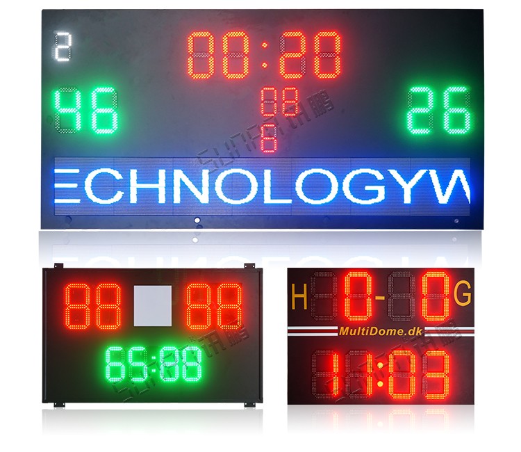 LED計(jì)分牌顯示系統(tǒng)實(shí)例