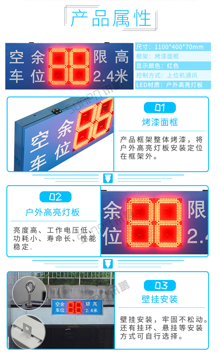 智能反向尋車系統產品屬性 智能反向尋車系統產品屬性