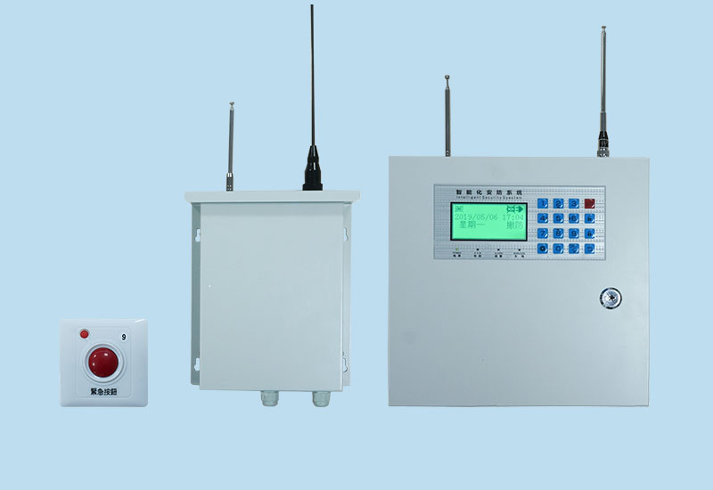 無線緊急按鈕求助系統_聲光報警無線呼叫器按鈕盒_智能安防系統