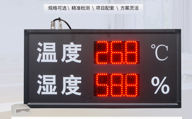 溫濕度看板