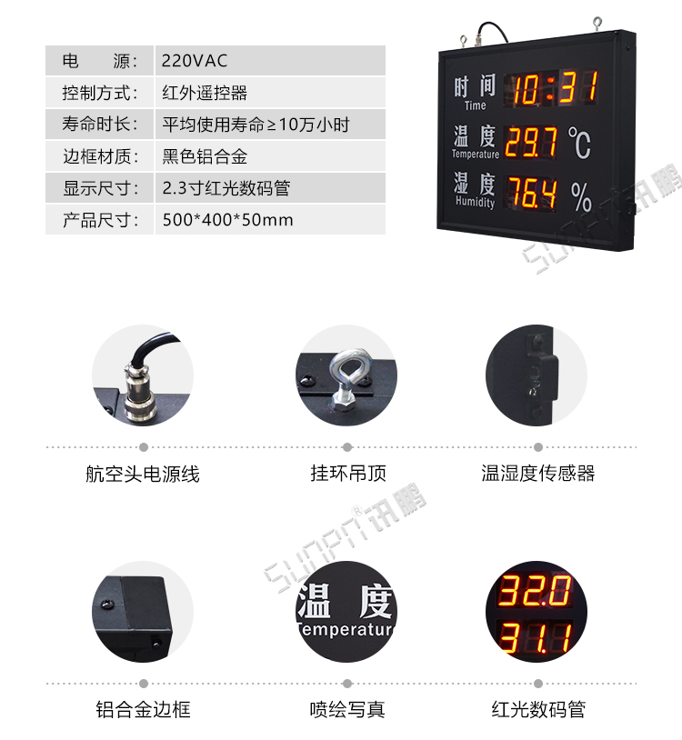 糧倉溫濕度監測系統產品參數