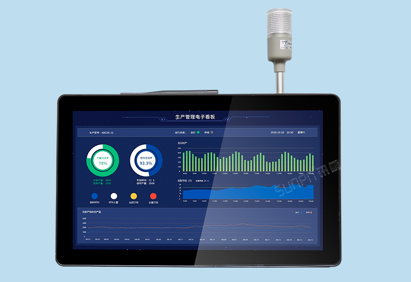 工業觸摸一體機_工位平板電腦顯示器_MES系統智能工作站_訊鵬