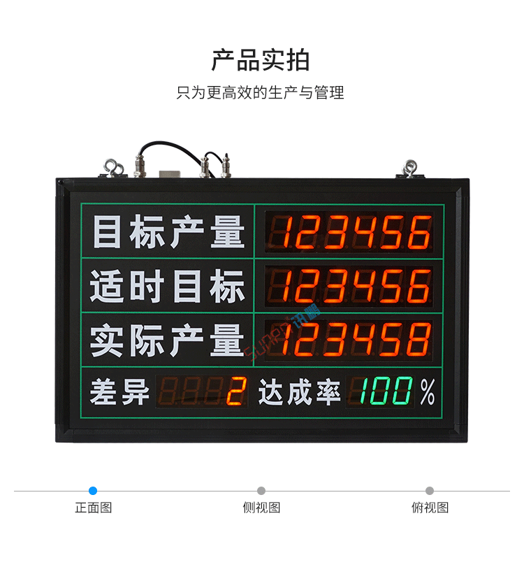 LED電子看板產品實拍