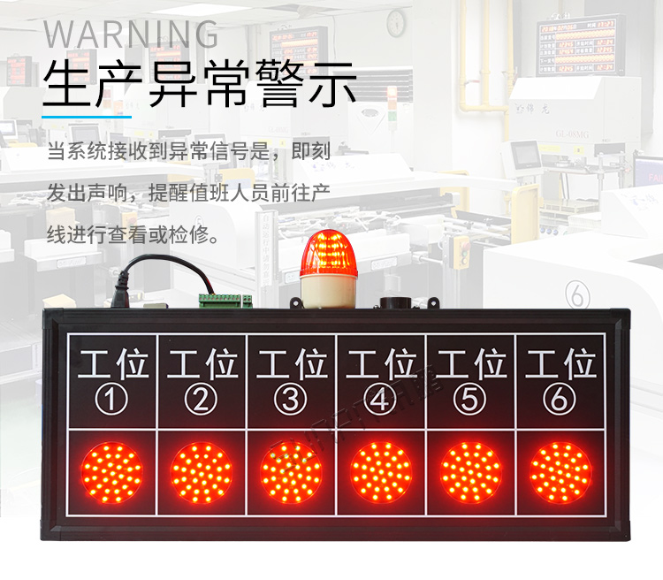 工位安燈呼叫系統產品介紹
