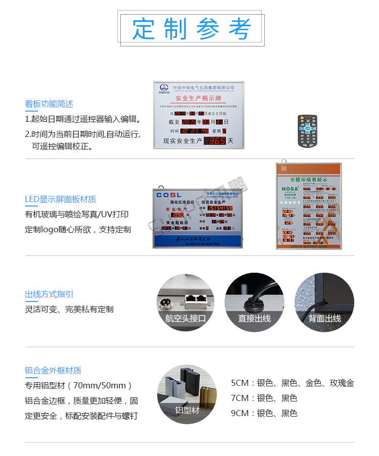 安全運行記錄LED顯示屏定制指導