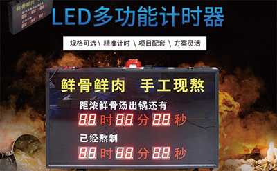 計(jì)時(shí)器顯示屏