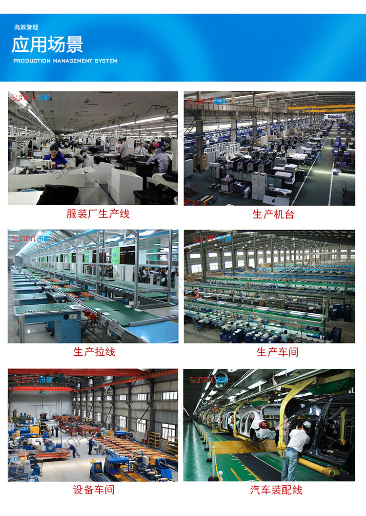 電子車間生產管理系統應用場景