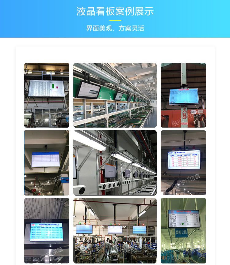 電子看板現場案例
