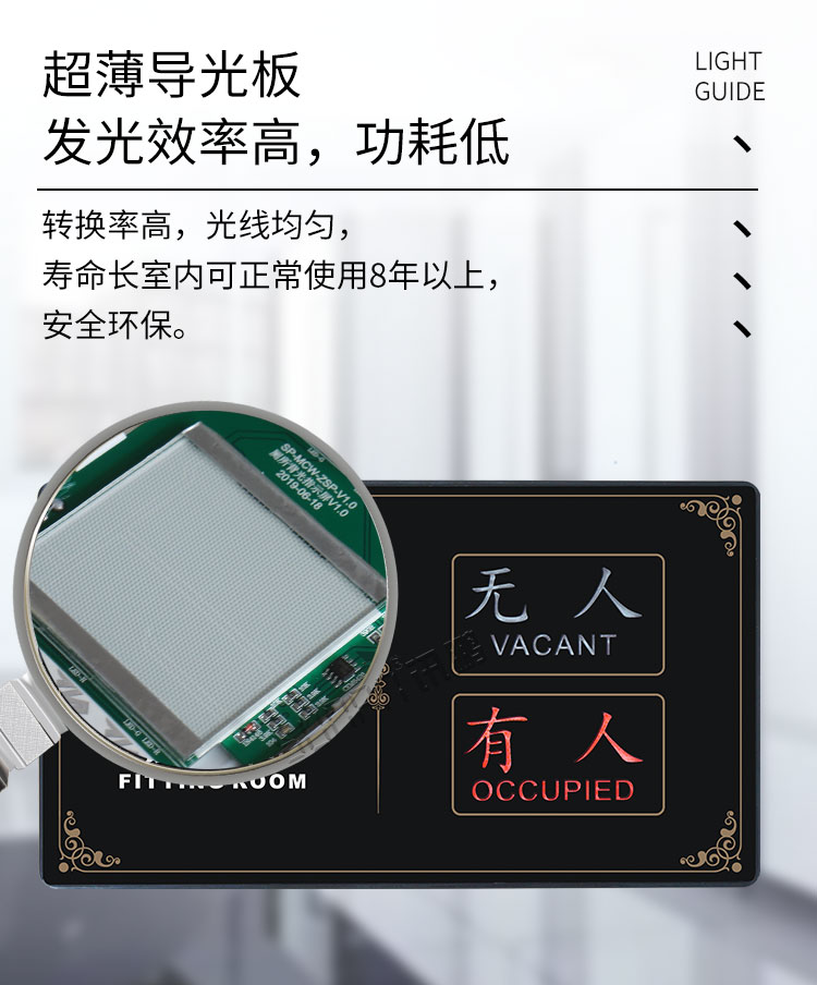 試衣間標識牌材質介紹