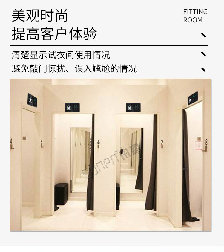 試衣間有人無人顯示牌產品介紹