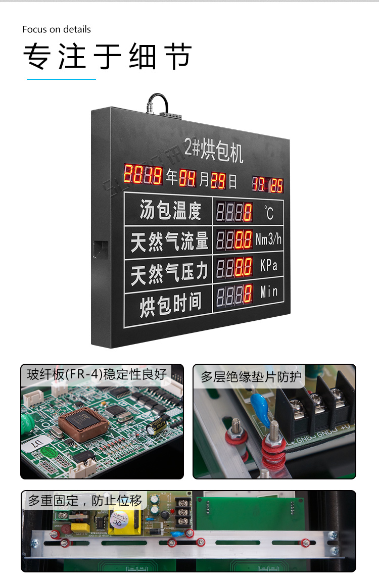 4-20ma信號顯示屏產品細節
