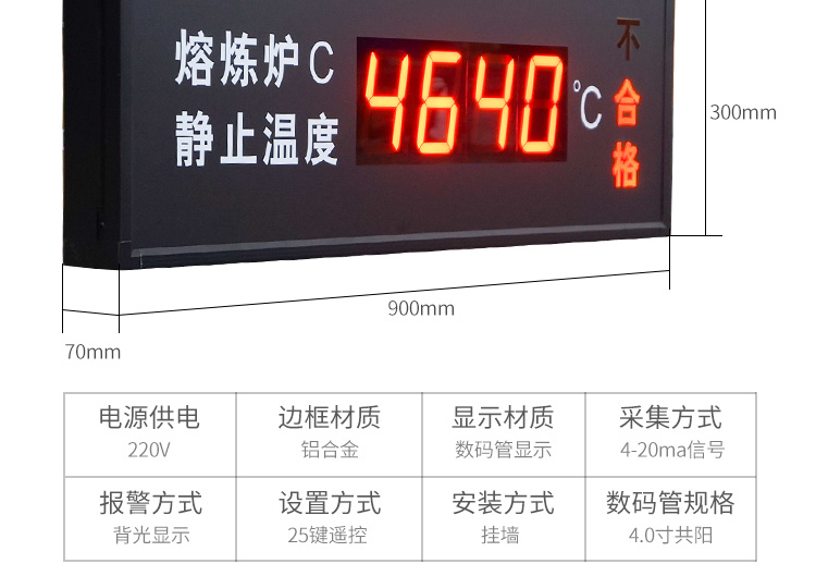 設備狀態監控屏產品細節