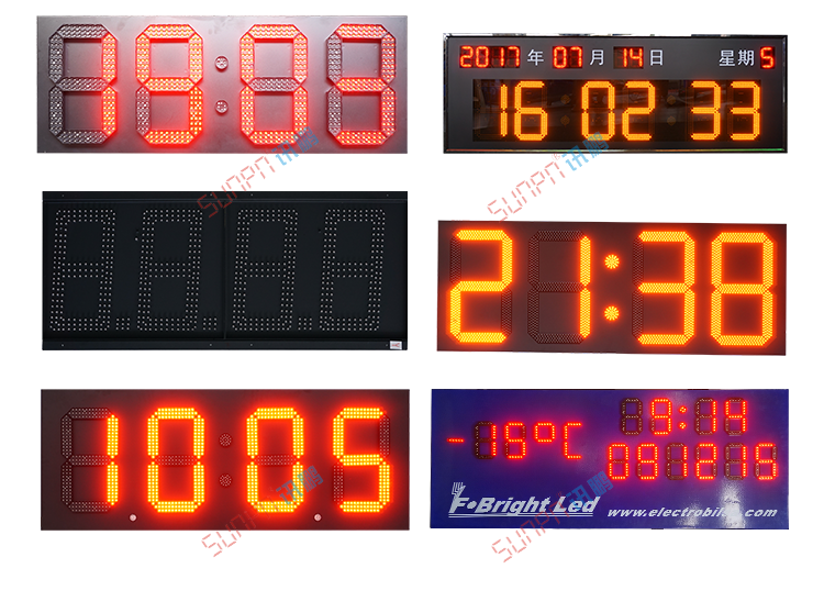 LED計時器顯示屏案例參考